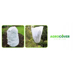 10 x apsauginis žieminis gaubtas, agrotekstilė, 80x50 cm