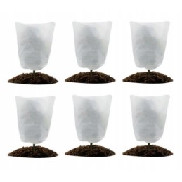 10 x apsauginis žieminis gaubtas, agrotekstilė, 80x50 cm