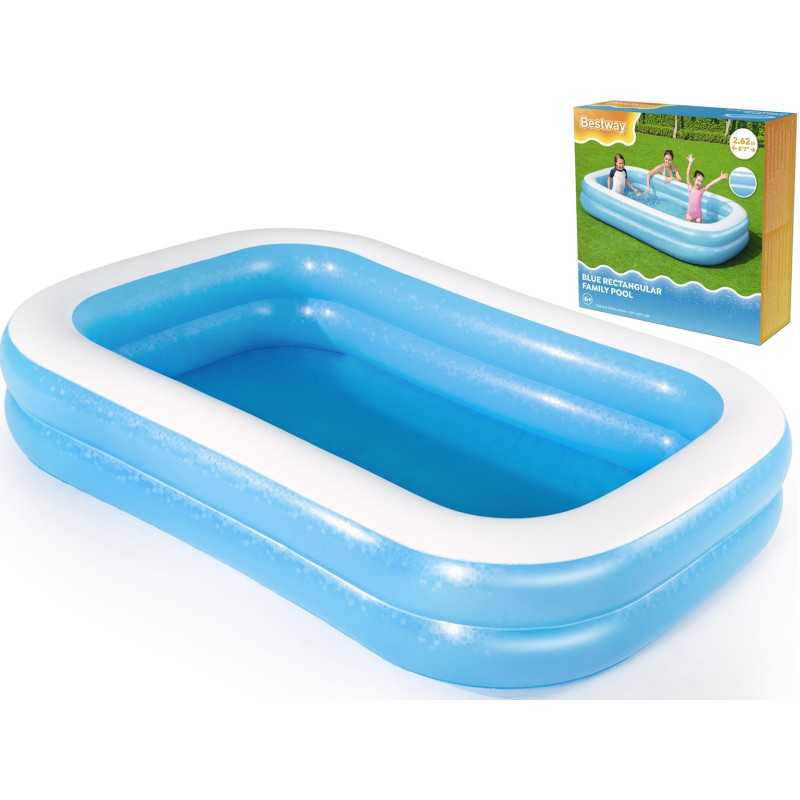 ? bestway didelis pripučiamas baseinas vaikams ir suaugusiems bestway 262x175 cm?