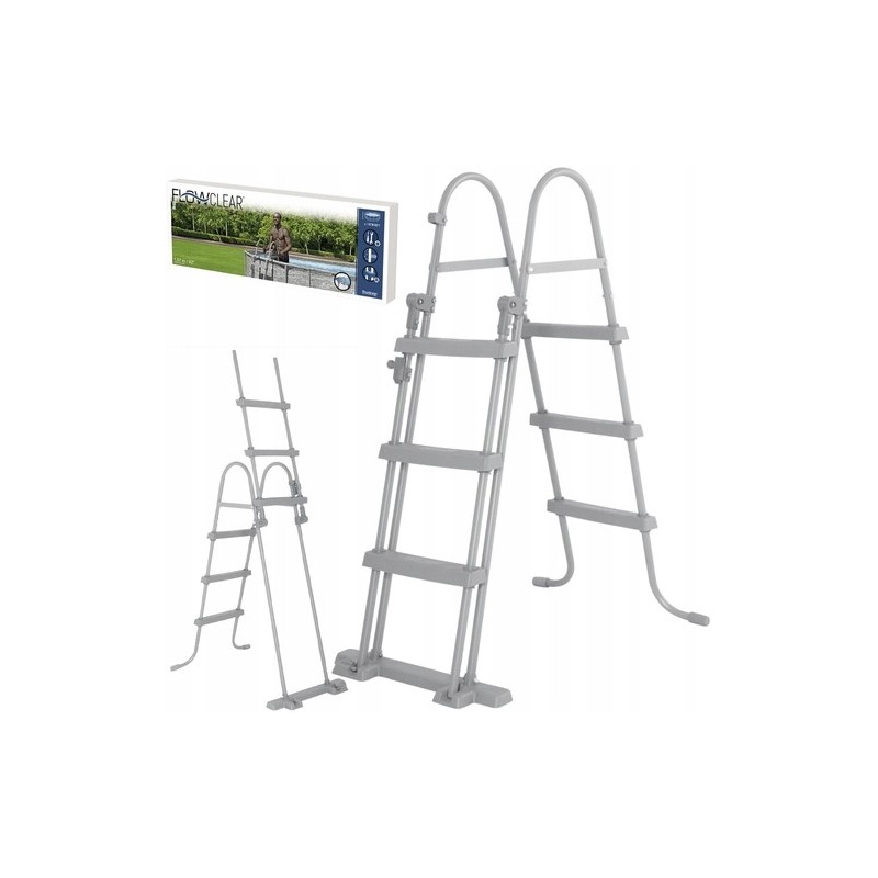 Baseina kāpnes 107cm bestway 58330