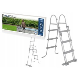 Basseini redel 107cm bestway 58330