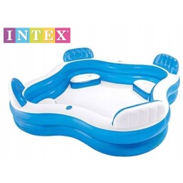 Intex pripučiamas baseinas sodui, didelis, pripučiamas, 4 žmonėms