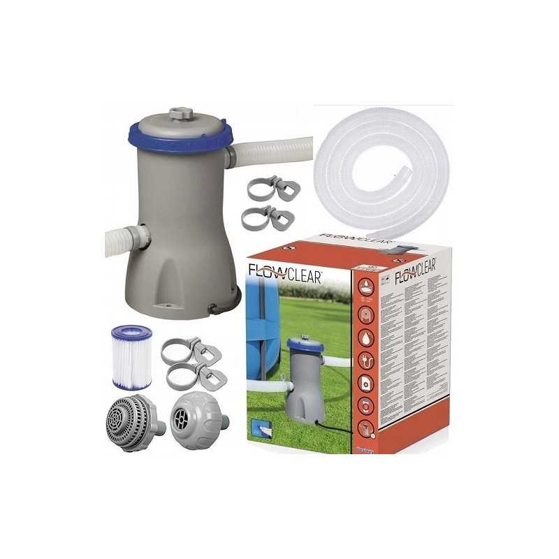 Stiprus siurblys bestway 58386 baseino filtras 3028 lh