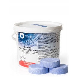 Chlor blue multichloro tabletės 200g ntce 3kg