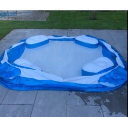 Intex kvadratinis pripučiamas baseinas 229 x 229 cm