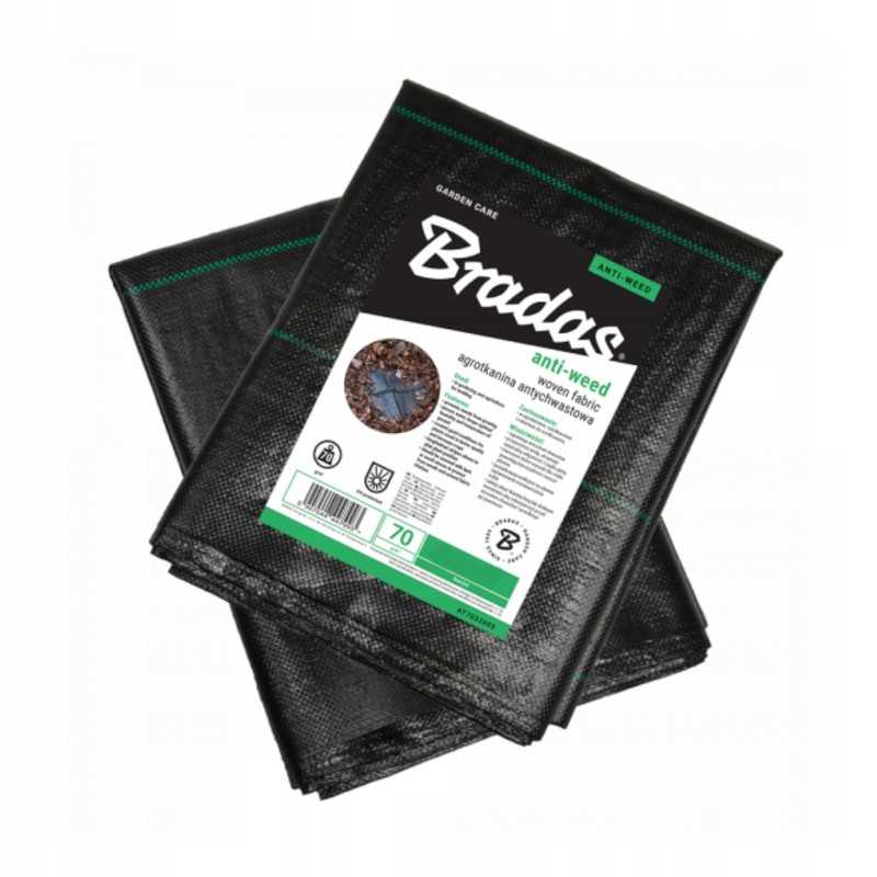 Agrotekstilė nuo piktžolių Bradas Black 3,2x10m 70g/m² at7032010