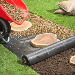 Tvirtas, nuo piktžolių, kilimėlio auginimo audinys 1m x 50m