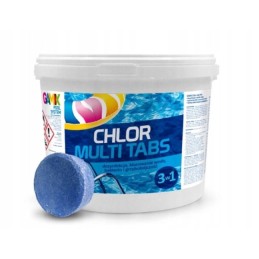 Gamix chlorine tabs 3in1 multi tabletės baseinams 5kg