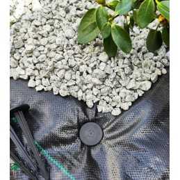 Agrotekstilė juoda ypač stora pp uv 100g/m2 320cm 1mb