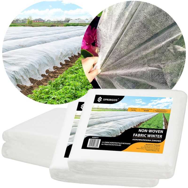 Žieminė danga agrotekstilė 50g/m2, rinkinyje 2 vnt.