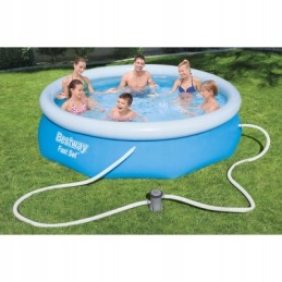 Bestway apvalus išsiplėtimo baseinas 305x76cm siurblys
