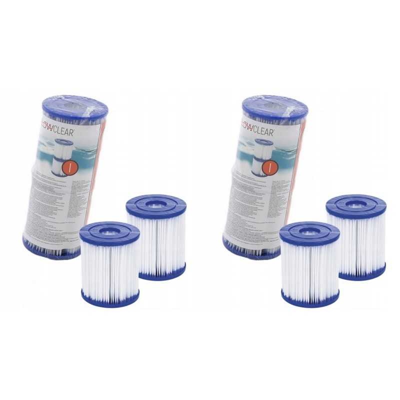 Bestway filtrų filtrų įdėklo tipas baseino siurbliui x4