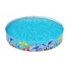 Sodo plėtimosi baseinas 244x244x46cm vaikų baseinas bestway 55031