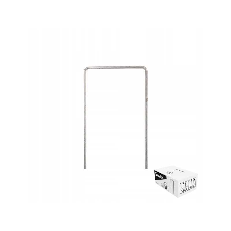 Metalinis 'u' kaištis - 7 cm/20 cm/100 vnt