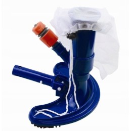 Baseino dulkių siurblys su šepečiu baseino sienelių ir dugno valymui