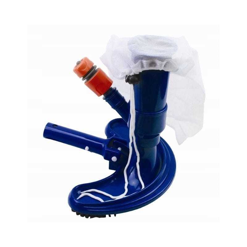 Baseino dulkių siurblys su šepečiu baseino sienelių ir dugno valymui