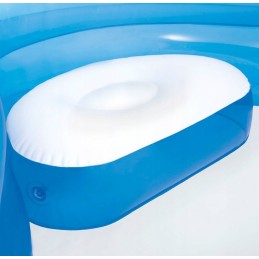 Didelis pripučiamas baseinas su intex sėdynėmis 4 žmonėms