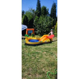 Vandens žaidimų aikštelė, pripučiamas baseinas, intex dinozaurai