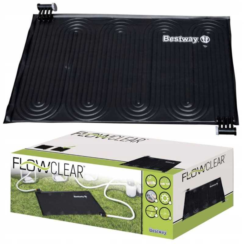 Saulės kilimėlis baseino vandeniui šildyti, bestway 58423 radiatoriaus skydelis