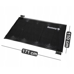 Saulės kilimėlis baseino vandeniui šildyti, bestway 58423 radiatoriaus skydelis