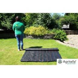 Labai storas agritella premium mulčiavimo audinys vienam metrui 3,2x1m 110g juodas