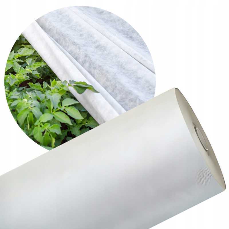 Balta pavasarinė agrotekstilė 17g - 4,2 x 20 m agrospeed