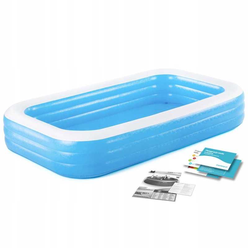 Bestway didelis šeimos pripučiamas sodo baseinas 305x183x56