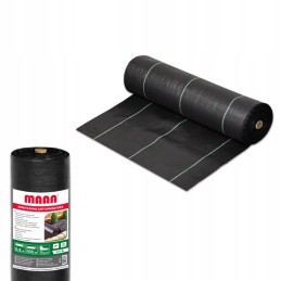 Žemės ūkio audinys mulčiavimas nuo piktžolių juoda 60 x 10000 cm 70 g m2