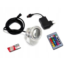 RGB LED lempa 12v maitinimo šaltinis 230v halogeninis diodas, atsparus vandeniui IP67 tvenkinio baseinas