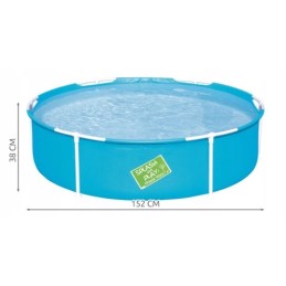Bestway apvalus baseinas 152 x 152 cm
