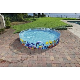 Vaikų išsiplėtimo baseinas bestway jūros odisėja 244x46cm