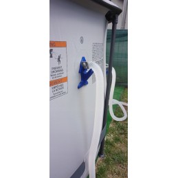 2x baseino vamzdžio atrama intex bestway baseinui su 32x38 redukcijos adapteriu