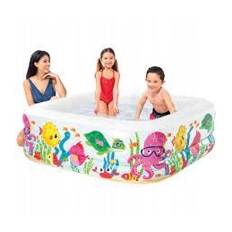 Intex stačiakampis plėtimosi baseinas 159 x 159 x 50