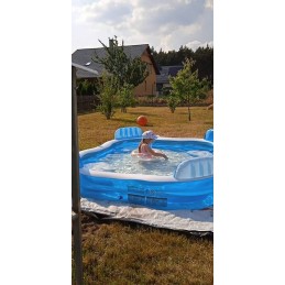 Intex 56475 pripučiamas baseinas su sėdynėmis 229x66 cm