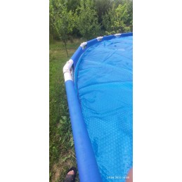 Saulės dangtis baseinui 549 cm intex 28015