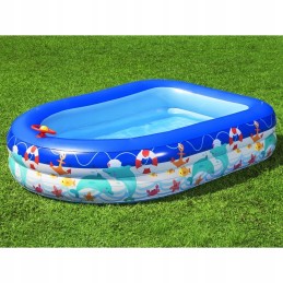 Bestway baseinas su stogu, vairu, irklavimo baseinas 54370
