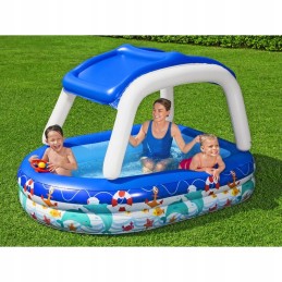 Bestway baseinas su stogu, vairu, irklavimo baseinas 54370