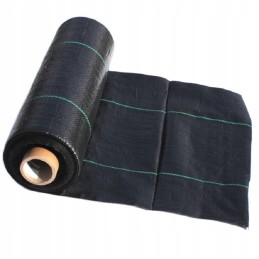 Žemės ūkio audinys sciolkujaca 70g juodas kilimėlis 40cmx100m
