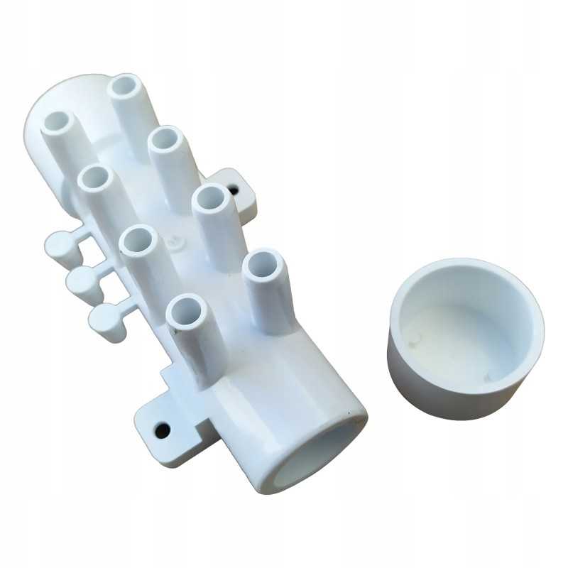 Kolektorius 8 oro purkštukams PVC SPA voniose, 33 5 mm