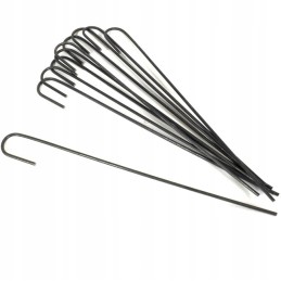 Metaliniai smeigtukai tvirtinimui agrarinis audinys j 100vnt