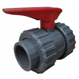 Rutulinis vožtuvas bvd slėgio PVC u d50x50 kvadratinių metrų