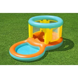 Pripučiamas šokinėjimas su baseinu 2in1 vaikams 3 bestway 239x142x102