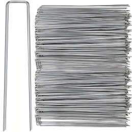 Cinkuoti kaiščiai agrotekstilei 15cm 4cm 2,5mm x100