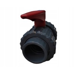 Rutulinis vožtuvas bvd slėgio PVC u d50x50 kvadratinių metrų