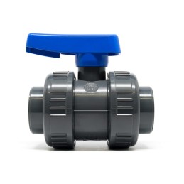 Rutulinis vožtuvas bvd slėgio PVC u d50x50 kvadratinių metrų