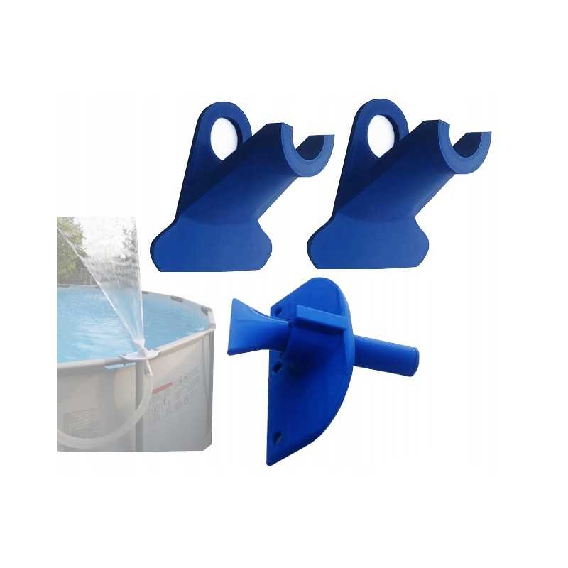 2x vamzdžių atrama bestway intex baseino fontanas