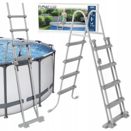 Saugos kopėčios baseinams 122cm bestway 58331