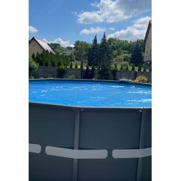 Saulės folijos danga baseinui 549cm bestway