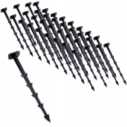 Inkarai 25cm kaiščiai montavimui agrotekstilė 100vnt