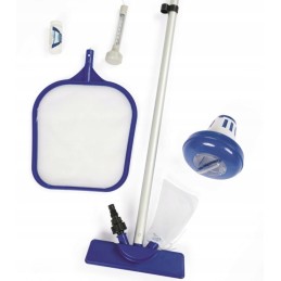 Baseino valymo rinkinys, baseino dugno dulkių siurblys, tinklelis 8in1, bestway 58195